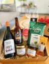 Coffret apéritif avec vin rouge & bière